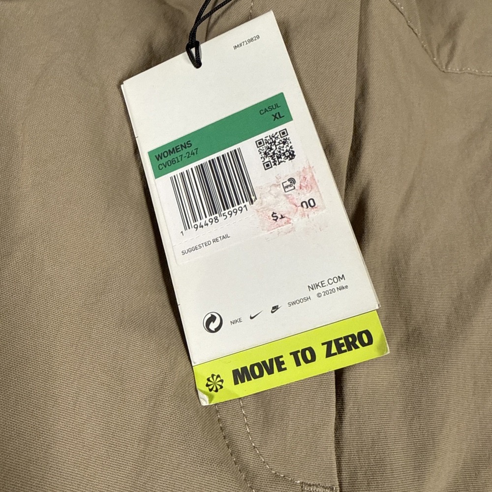 Nike ACG Smith Summit Cargo Pants Khaki CV0617-247 Womens Size XL New - Picture 2 of 13